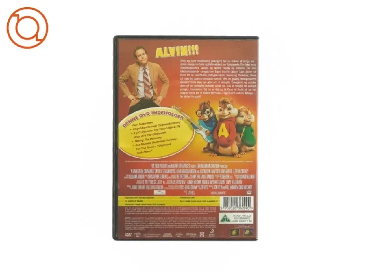 Billede 2 - Alvin og de frække jordegern (DVD)