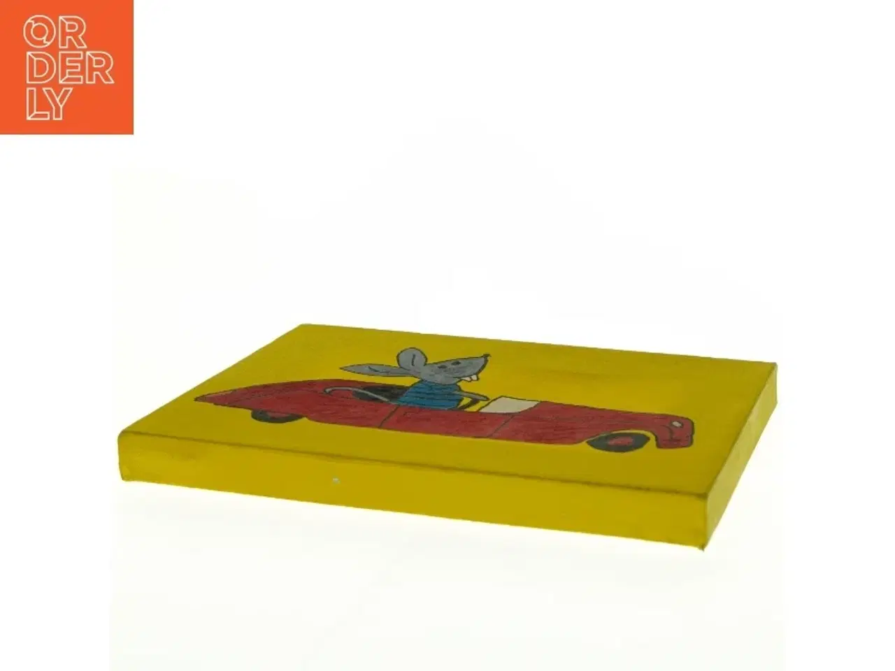 Billede 4 - 24x18 cm Akrylmaleri med mus fra Cirkeline (str. 24 x 18 cm)