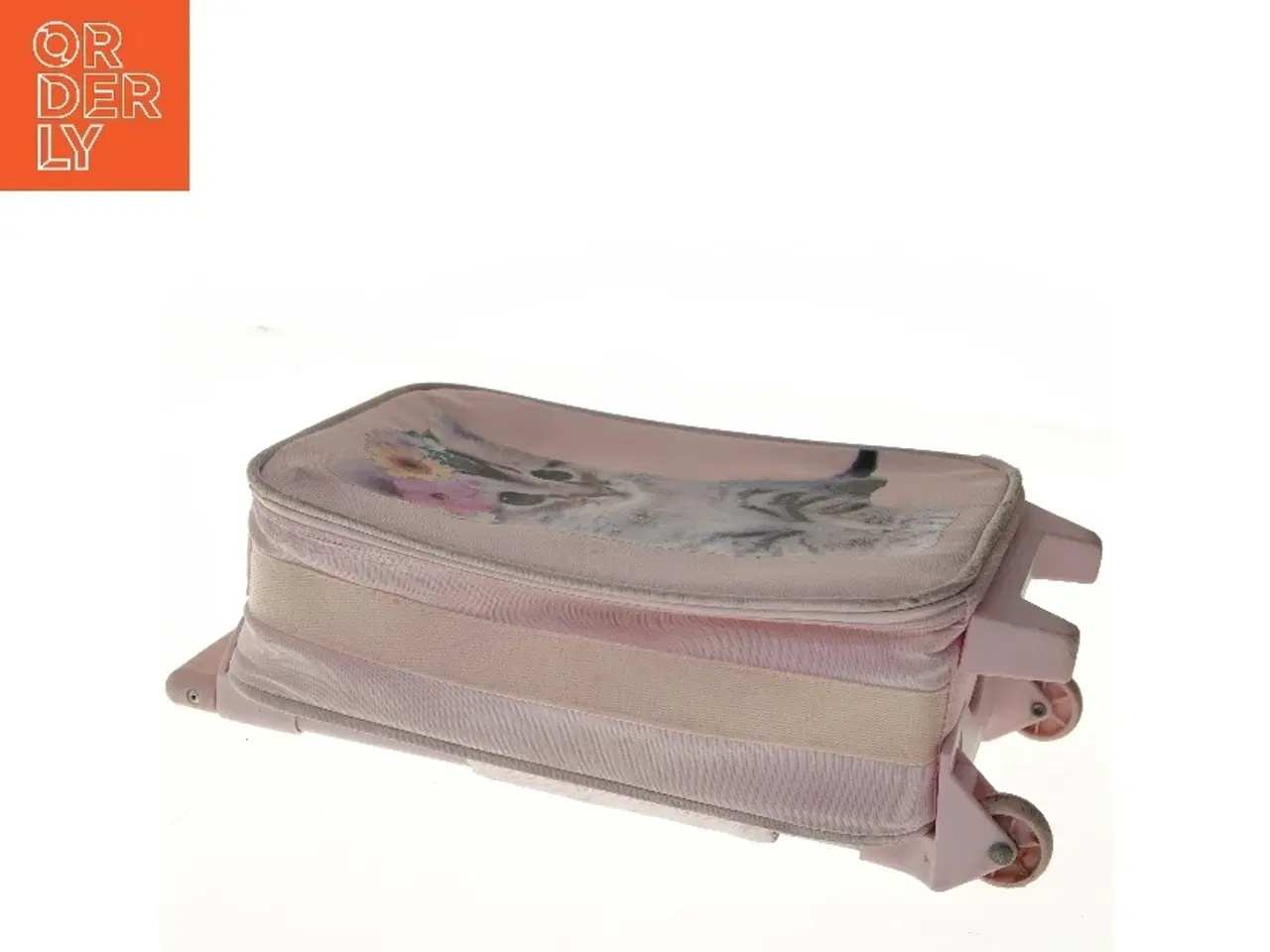 Billede 4 - Lyserød børnekuffert med kattemotiv fra H&M (str. 41,5x23,5 cm)