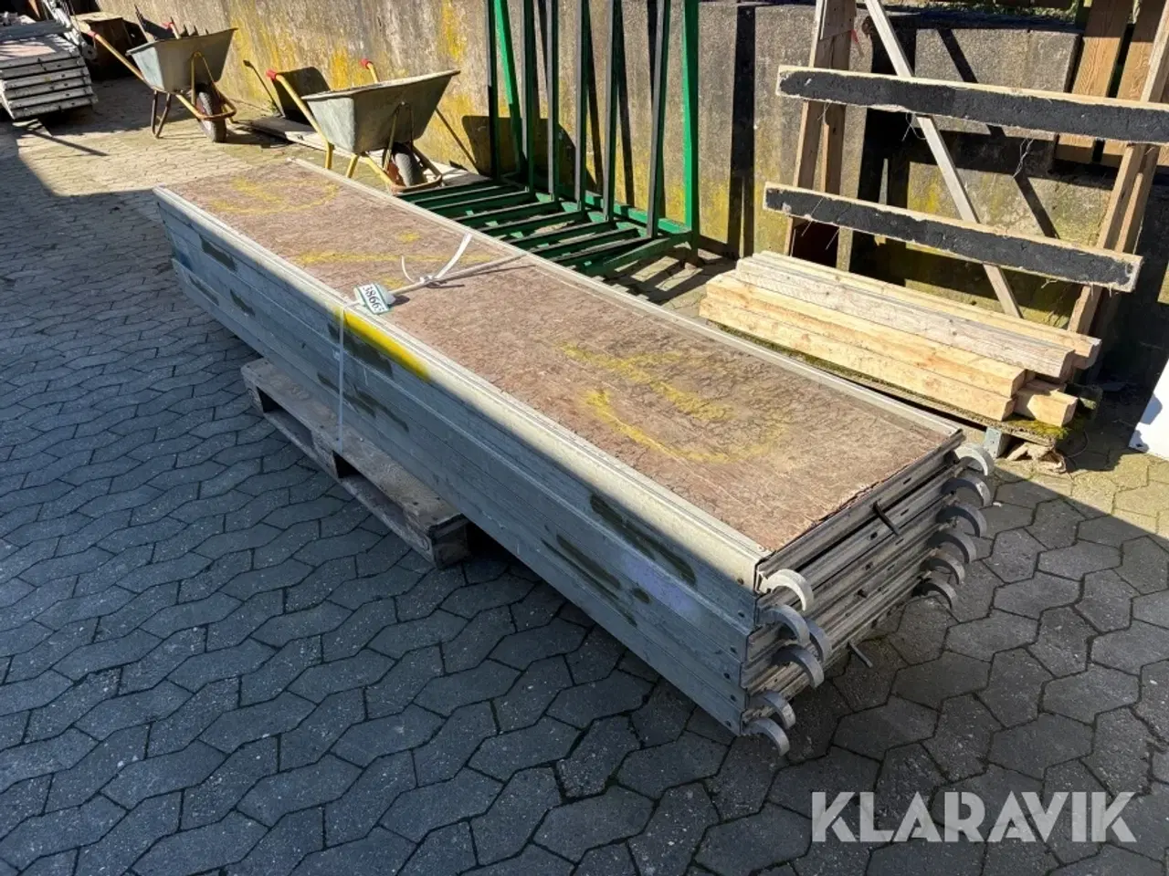 Billede 1 - Stilladsplanker Jumbo Stillads - 6 styk af 3 meter