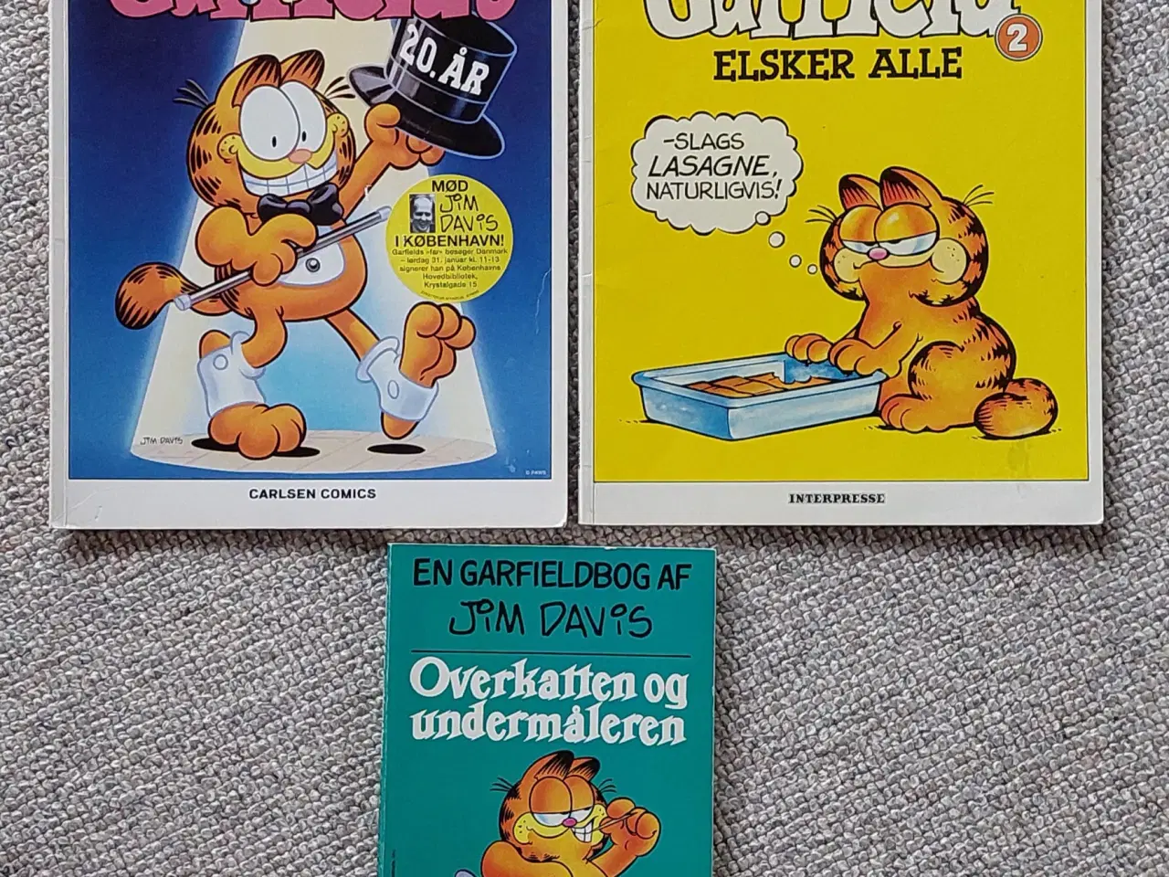 Billede 2 - Garfield nr. 1, 2, 6, 7, 12,13, 28, Overkatten....