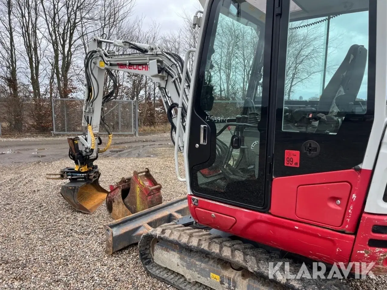 Billede 5 - Gravemaskine Takeuchi TB230 med rotortilt
