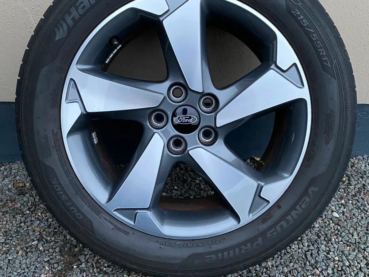 Billede 1 - Originale Ford active alufælge 4 stk 215/ 55/17 