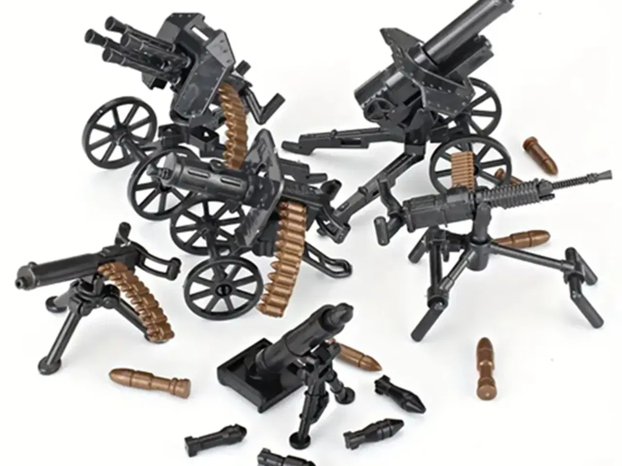 Billede 1 - Militær 6 forskellige våben i mini format