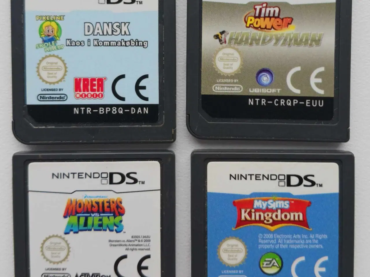 Billede 1 - 4 børnespil til Nintendo DS samlet