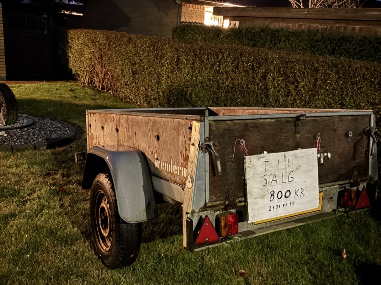 Billede 2 - Brenderup trailer der trænger til ny bund