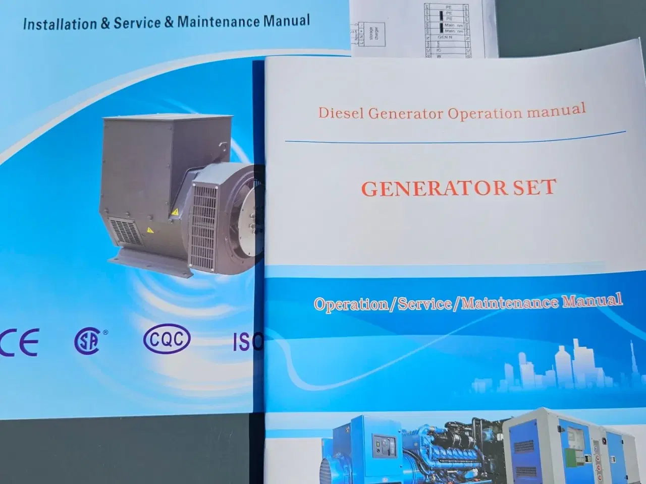 Billede 19 - YTO 18 KVA Leroy-Somer Generator / Fabriksny