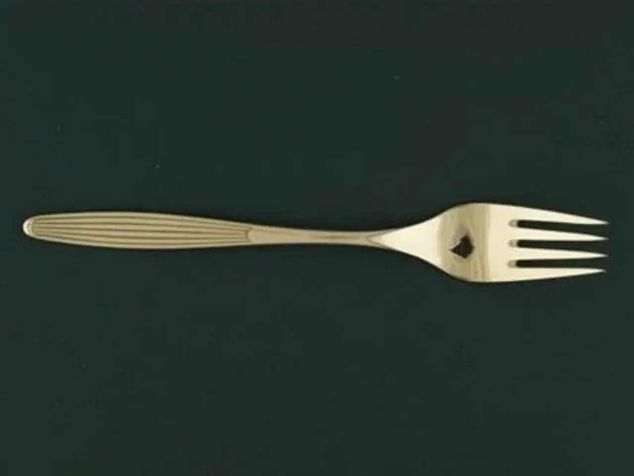Billede 1 - Disko Middagsgaffel, 19½ cm.
