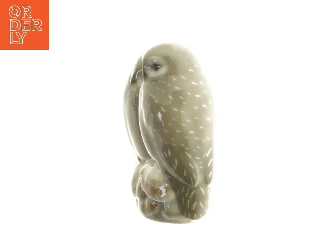 Billede 3 - Porcelænsfigur af ugler fra Royal Copenhagen (str. 8 cm)