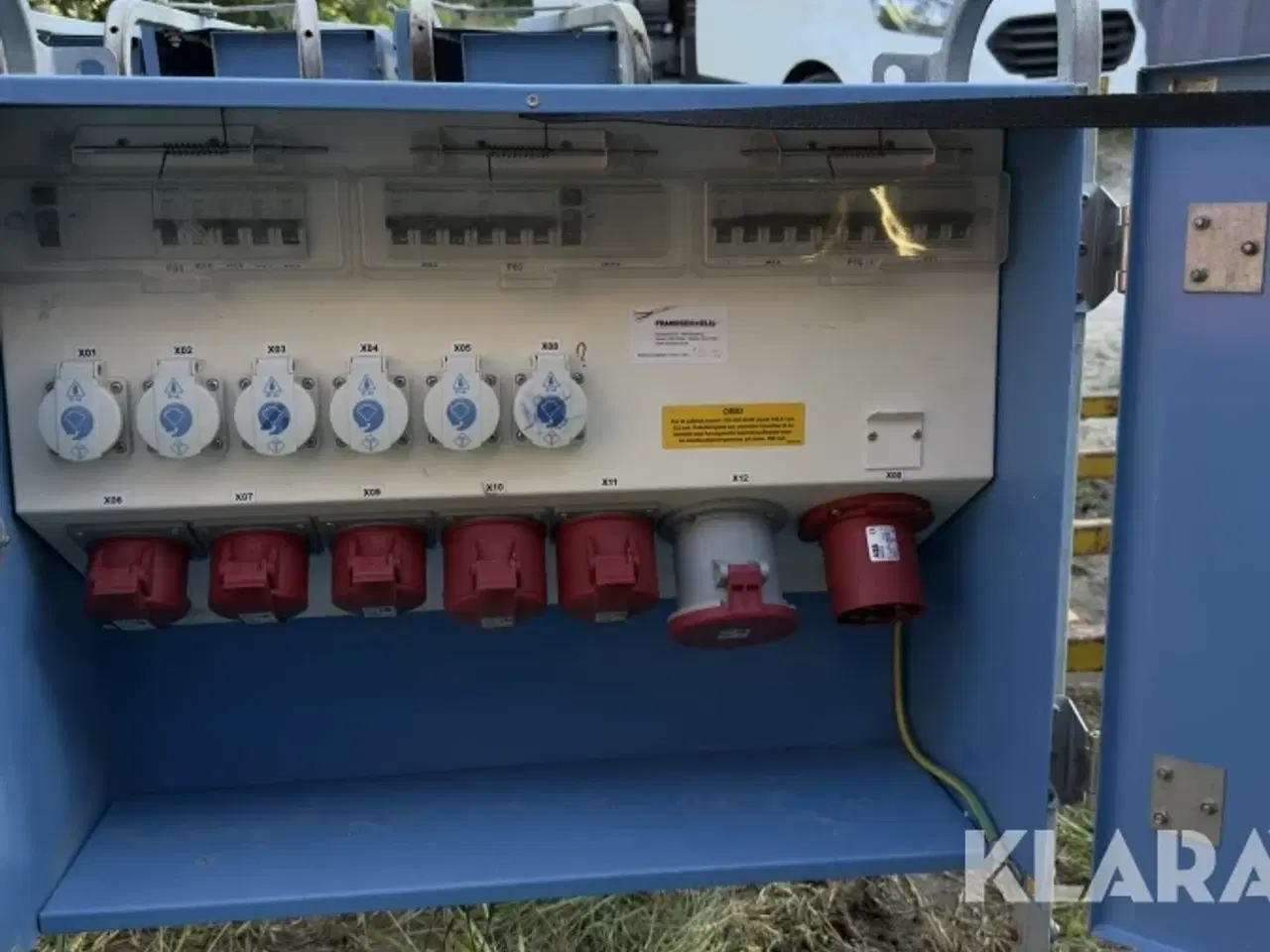 Billede 2 - Byggestrømstavle 63 A 1 styk