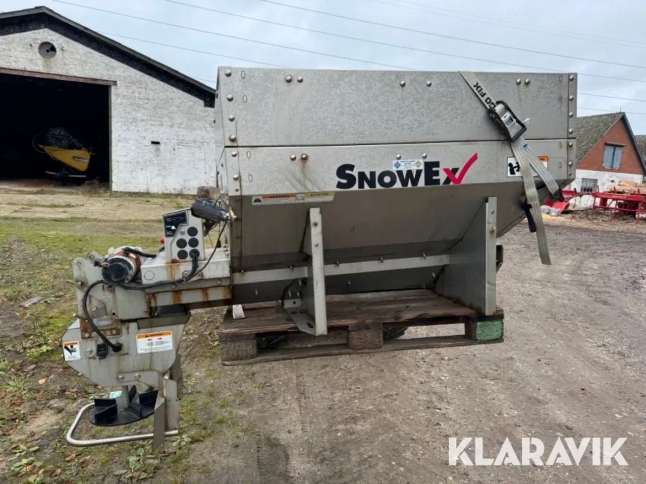 Billede 3 - Saltspreder til ladbil SnowEx Helixx 12140 915 Liter