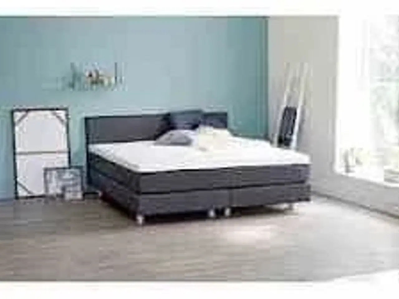 Billede 1 - Nordisk Fjer kontinentalseng 140x200 cm Uden topmadras