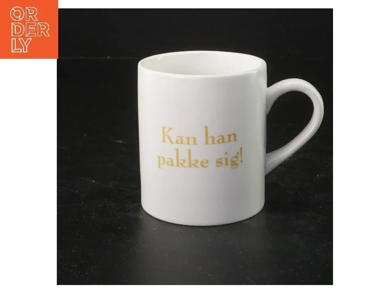 Billede 5 - Porcelænskrus med tekst fra Matador (str. Ø 8x9 cm)