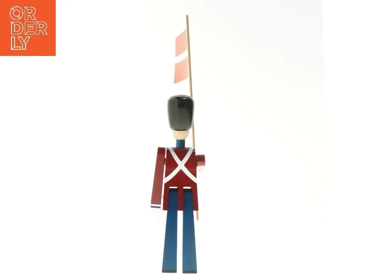 Billede 4 - Kay Bojesen garderfigur med dansk flag fra Kay Bojesen (str. 22 cm)
