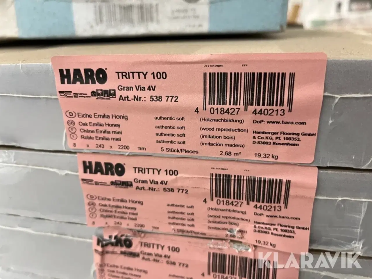 Billede 6 - Laminatgulv HARO Tritty 100 – 104 m²