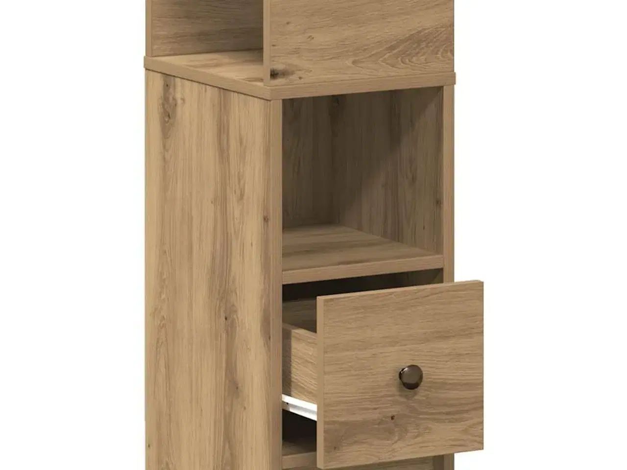 Billede 5 - Sengebord med skuffe 25x31x66 cm kunsteg