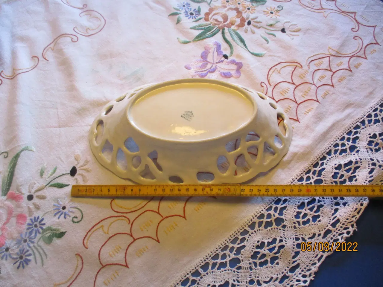 Billede 2 - Antik skål