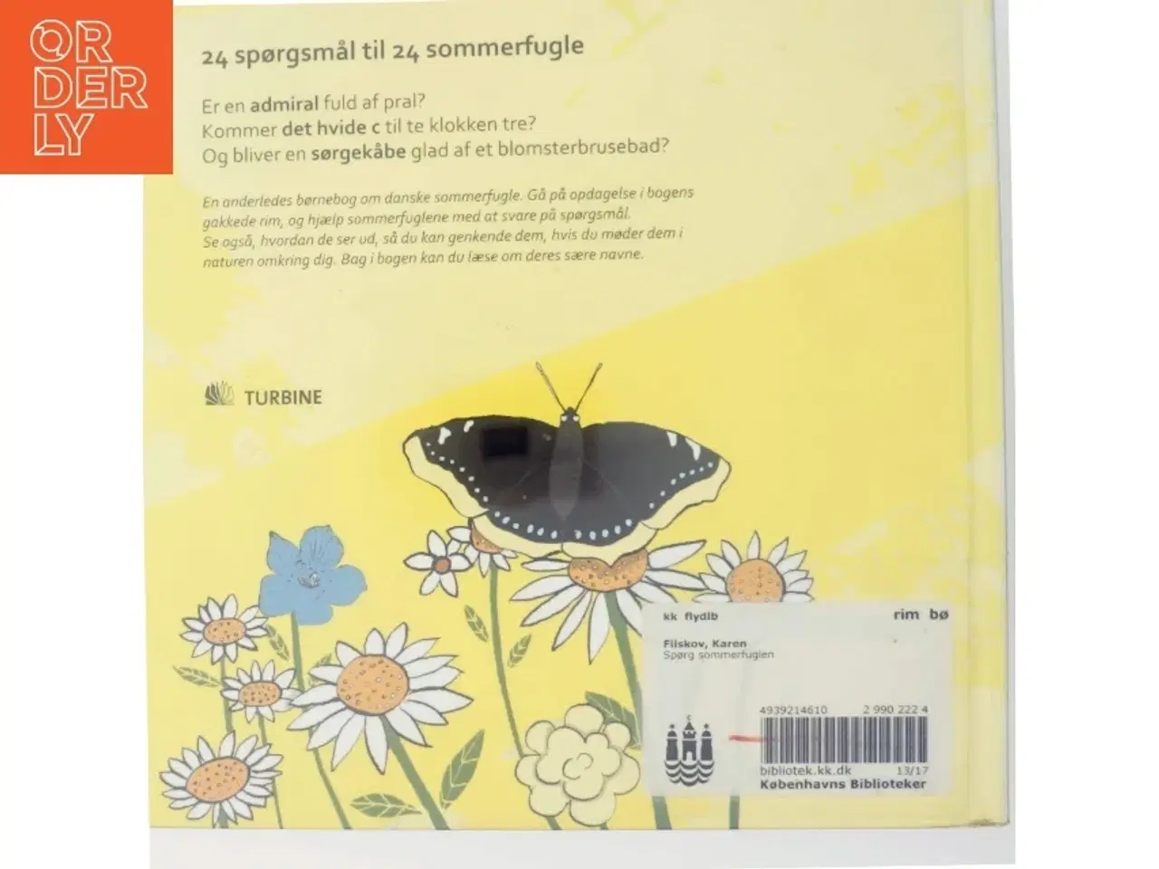 Billede 3 - Børnebog om sommerfugle fra Turbine