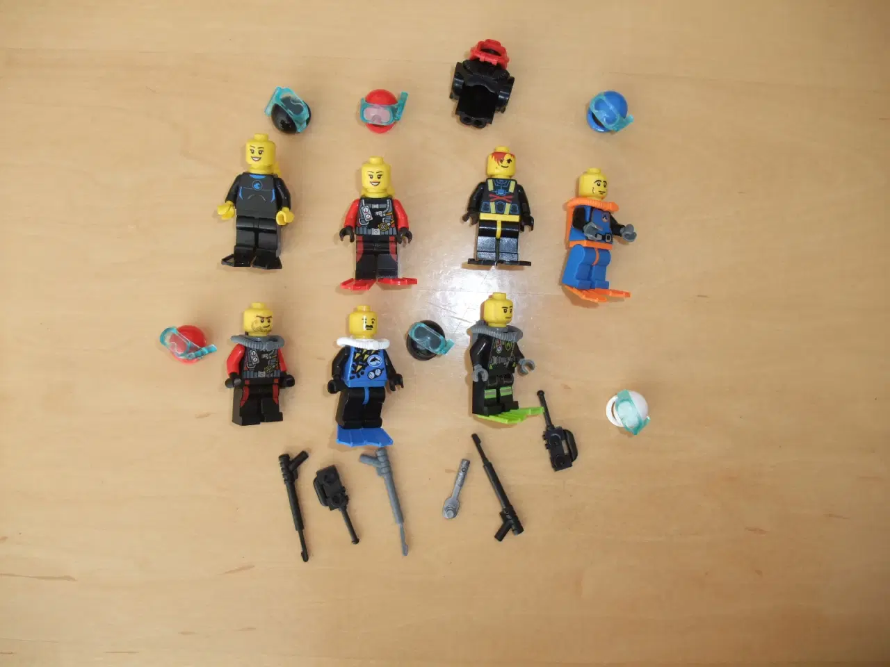 Billede 4 - Lego Diver Figurer