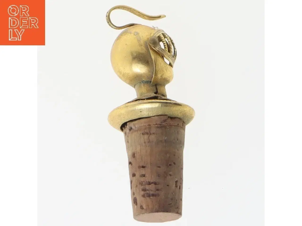 Billede 3 - Korkprop med hjelm design (str. 8 cm)
