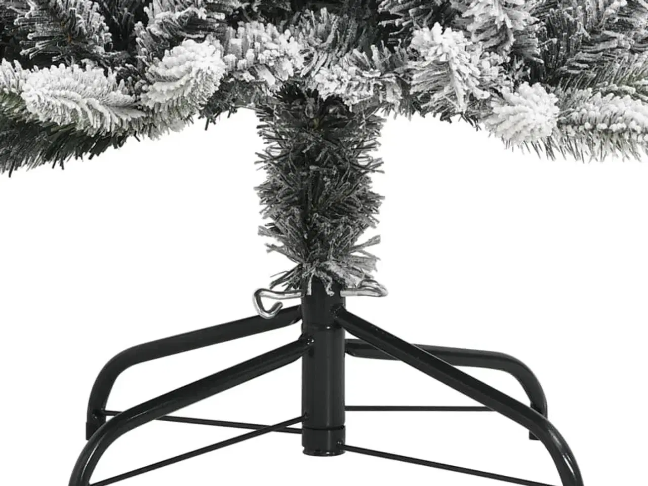 Billede 4 - Kunstigt juletræ med sne 120 cm PVC og PE