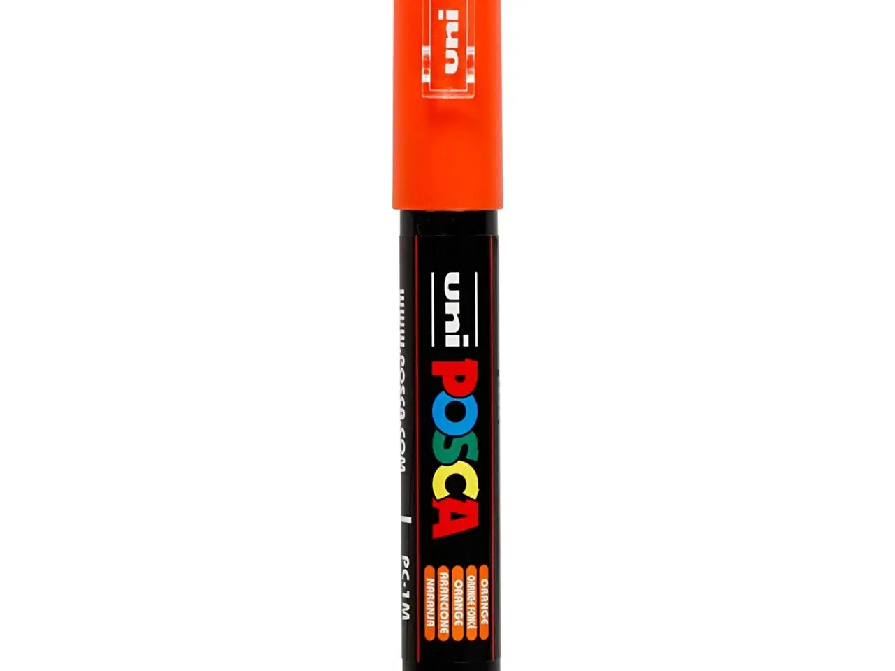 Billede 1 - Posca Tusch PC-1M, 0,7 mm, orange - ekstra fin streg