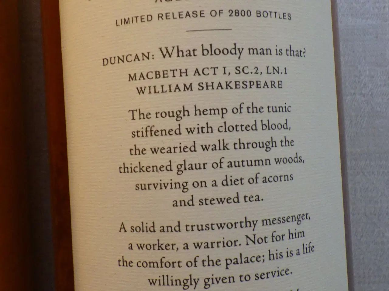 Billede 3 - Whisky Blair Athol 10 år Bloody Sergeant