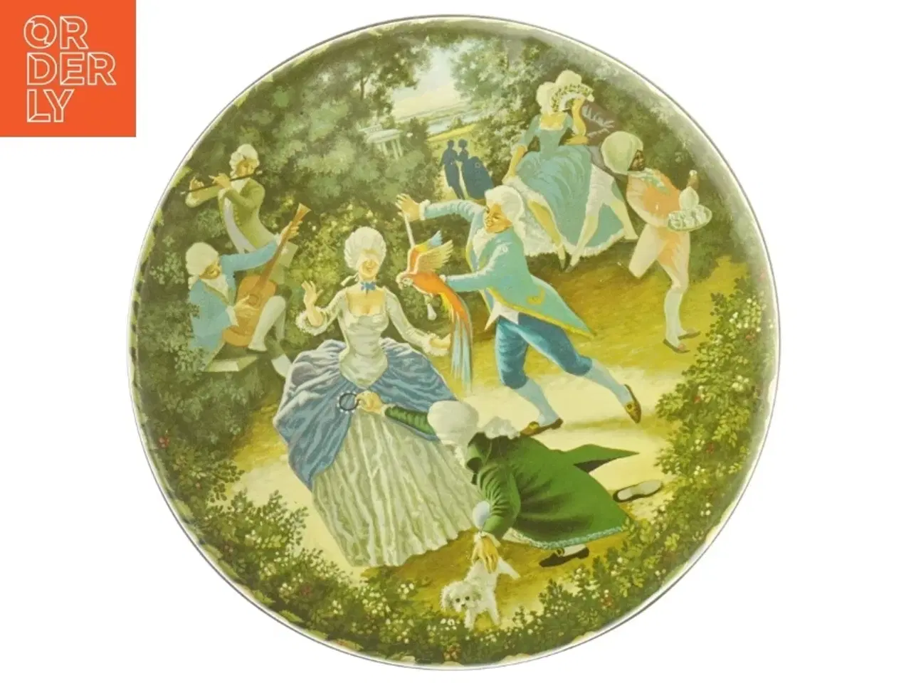 Billede 2 - Vintage metal kagedåse fra Ira (str. Diameter 23 cm h 10 cm)