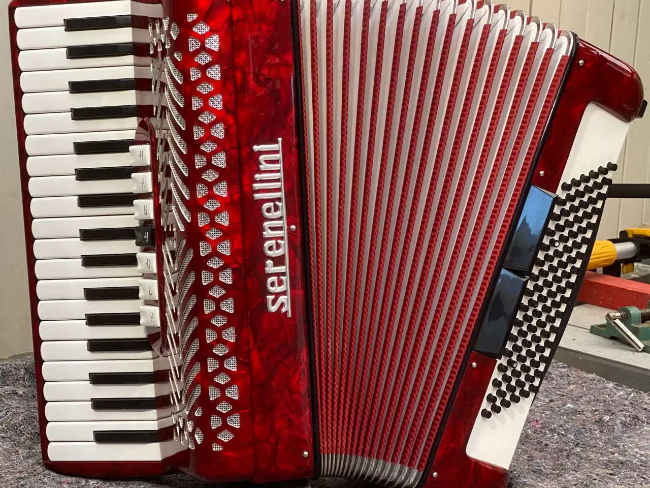 Billede 8 - Serenellini Tangent harmonika – 37/96 – meget velh