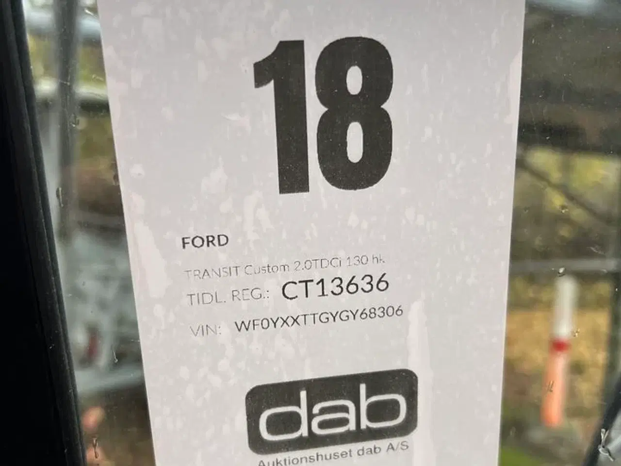 Billede 23 - Varebil FORD TRANSIT Custom 2.0TDCi 130 hk