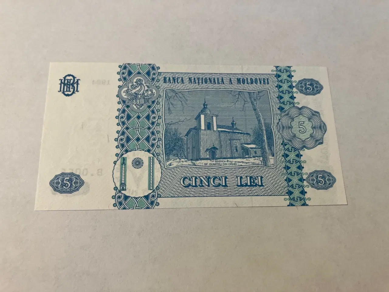 Billede 2 - 5 Lei Moldova 1994
