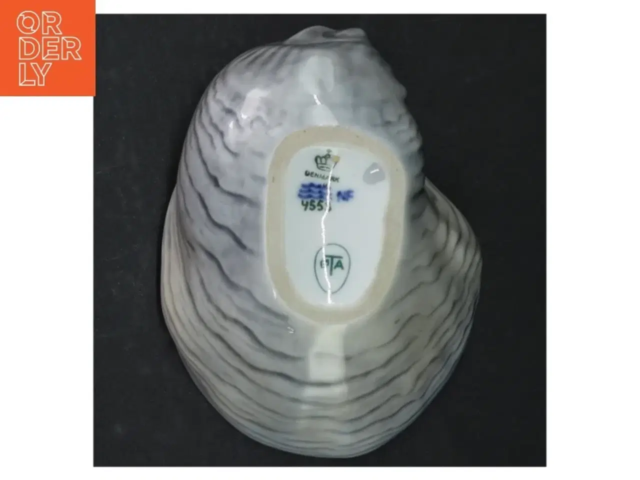 Billede 3 - Porcelæns musling fra Royal Copenhagen (str. 13 x. 9,5 cm)