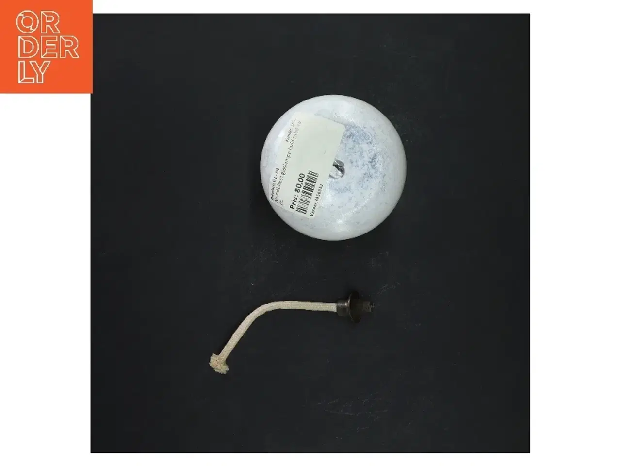 Billede 2 - Olie lampe med væge (str. Ø 8x h 9,5 cm)