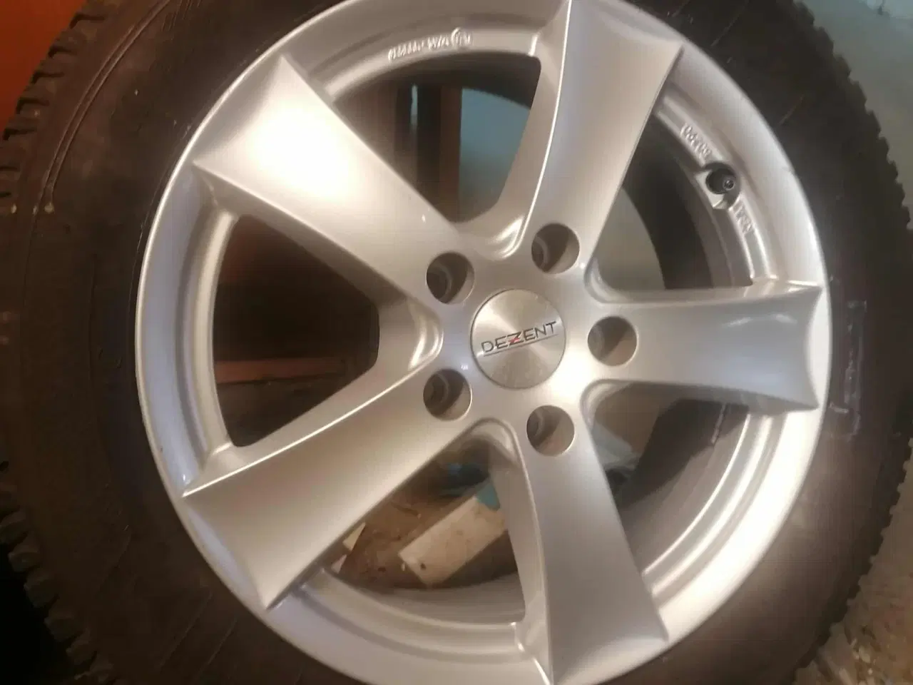 Billede 3 - Denzent fælge 5x115 M.Vinterdæk