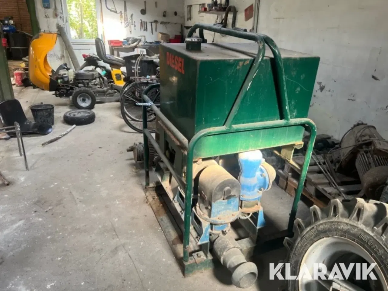 Billede 4 - Vandpumpe med dieselmotor Hatz