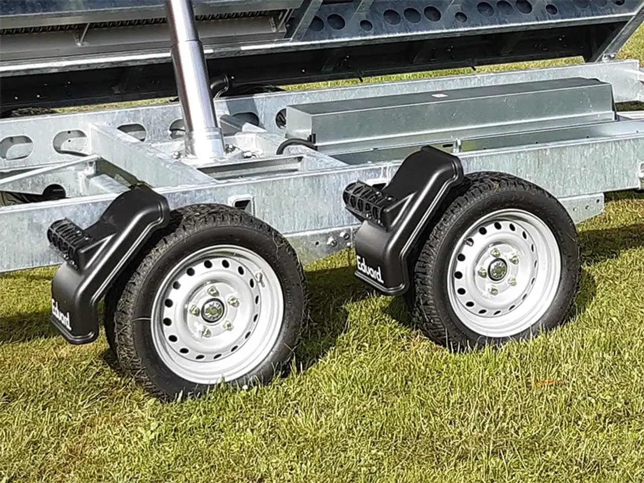Billede 7 - EDUARD  trailer 4020-3500.63 EL tip m/Ramper og støtteben