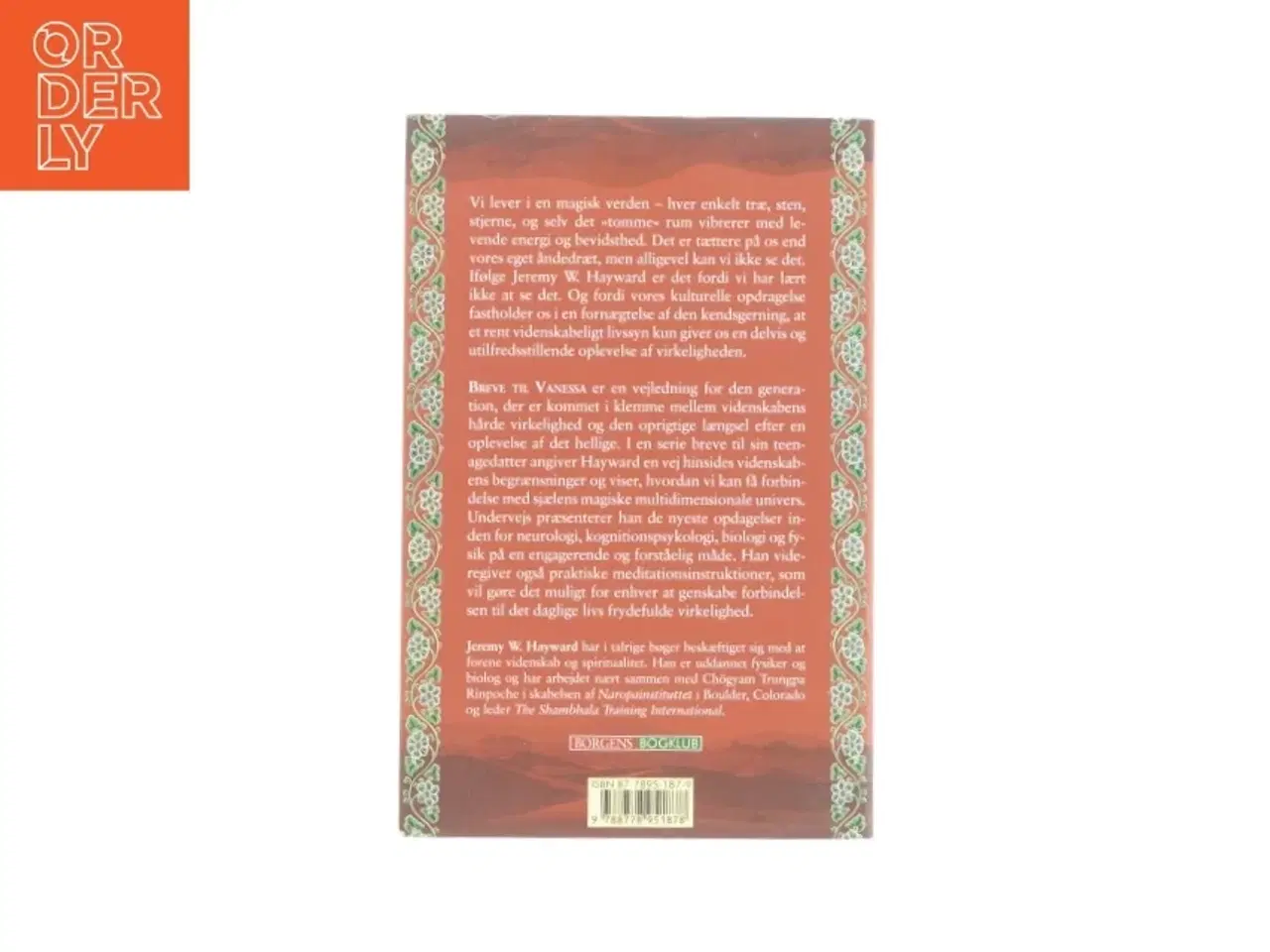 Billede 2 - Breve til vanessa  - af Jeremy W. Hayward (Bog)