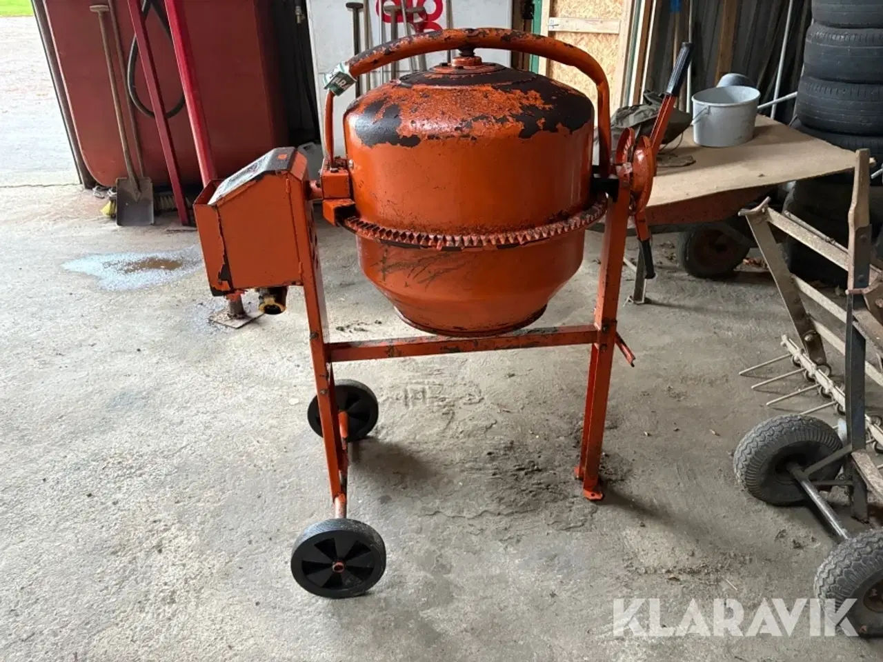 Billede 6 - Cement blander Lescha Euro-Mixer 125 - 125L