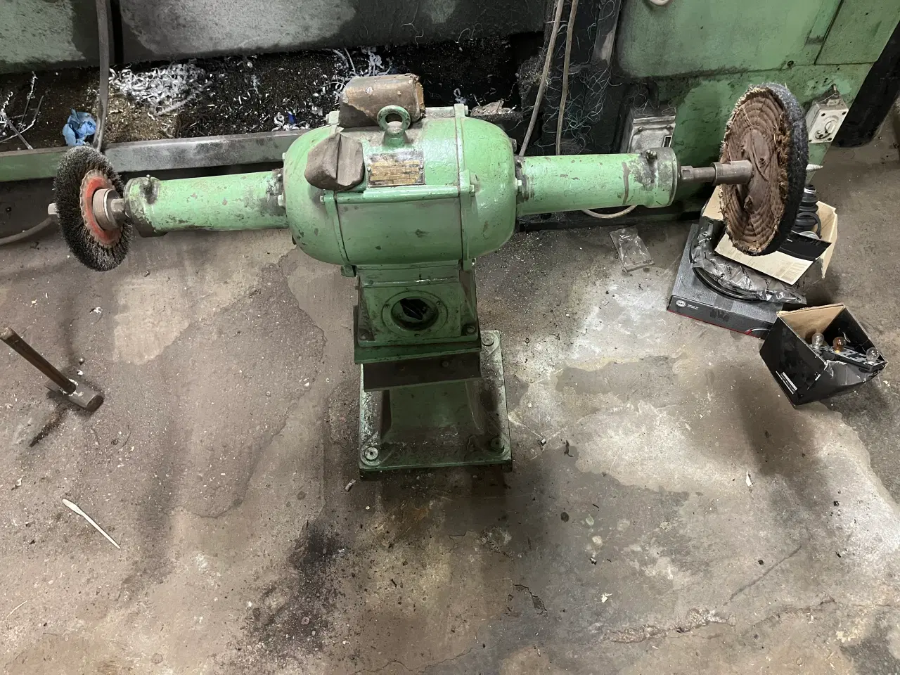 Billede 1 - Slibe/polere maskine