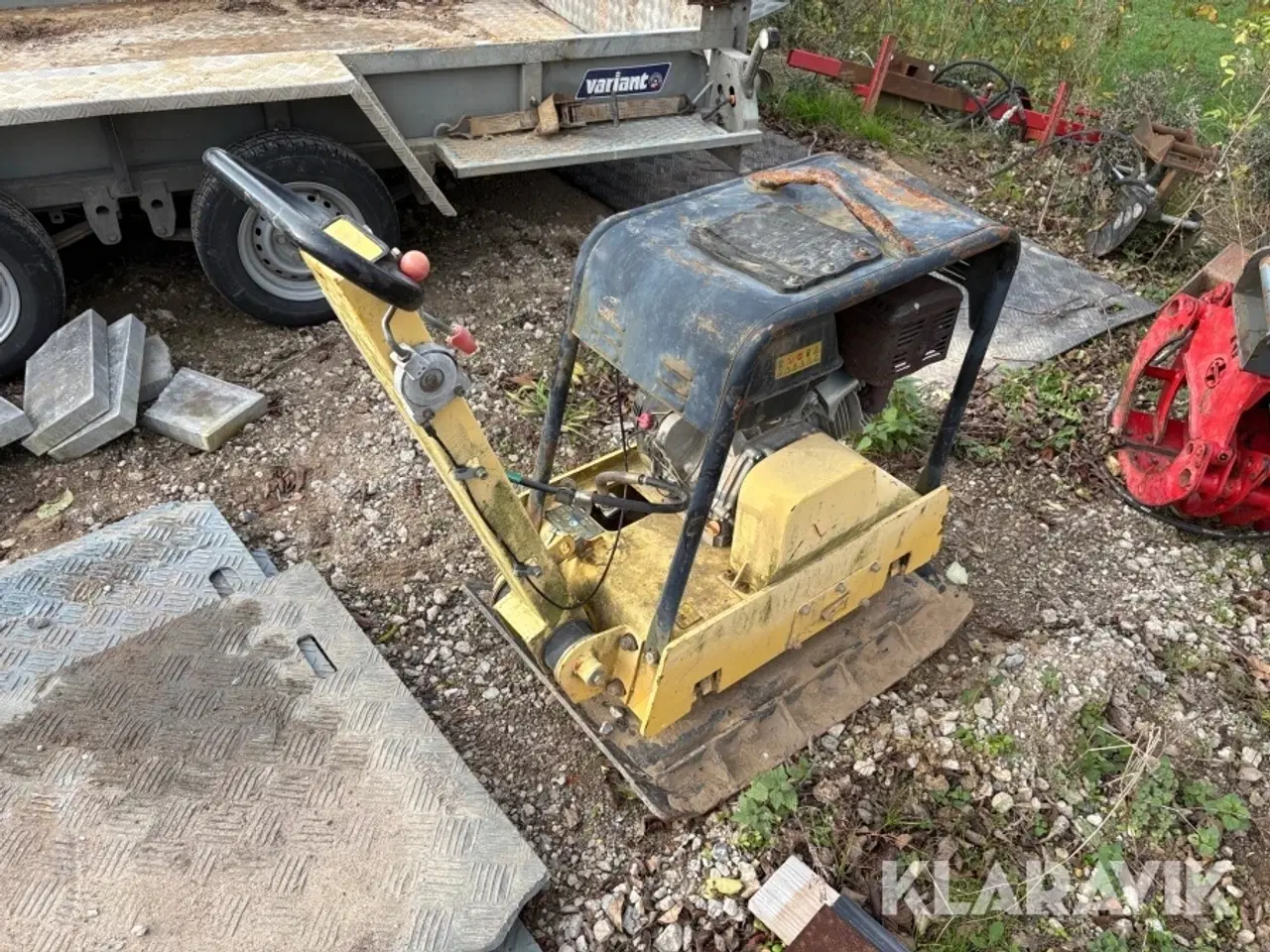 Billede 1 - Pladevibrator Güde Rüttelplatte GRP 260