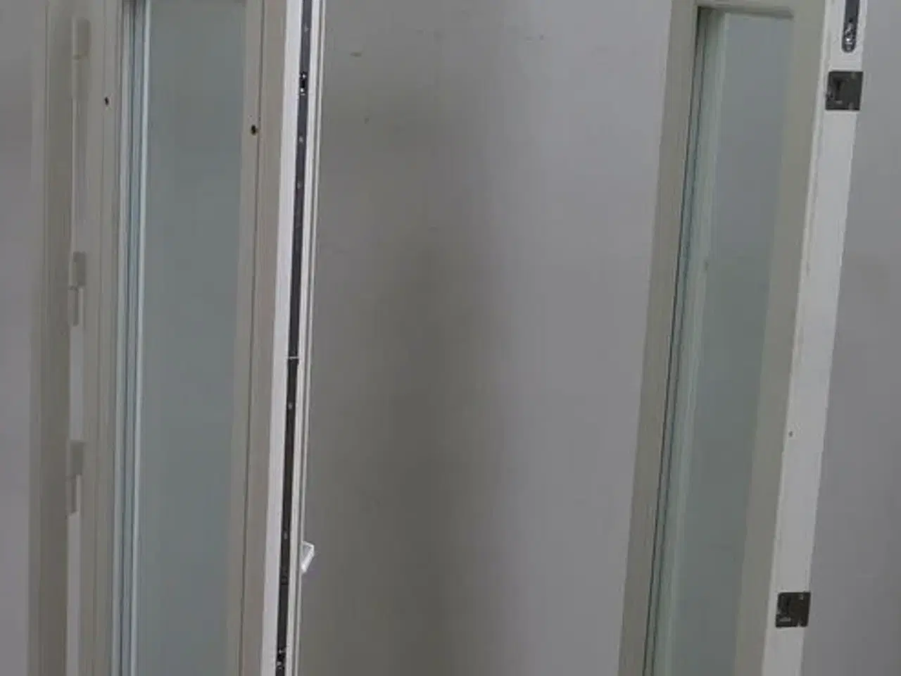 Billede 3 - Terrasseparti dør 11 styk med koblet ramme