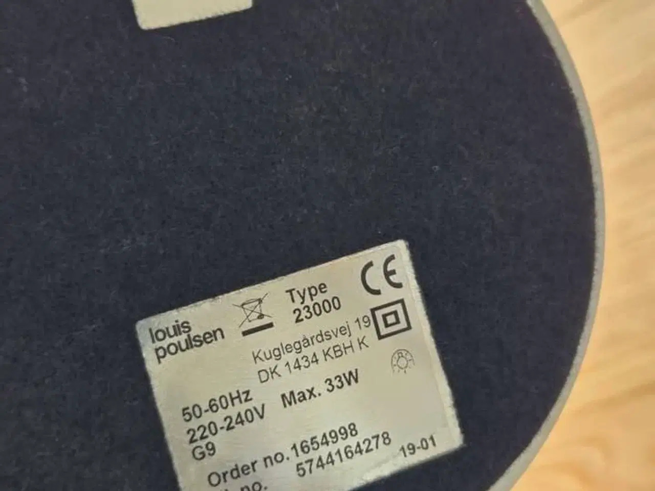 Billede 3 - Louis Poulsen PH 2/1 bordlampe – Højglansforkromet