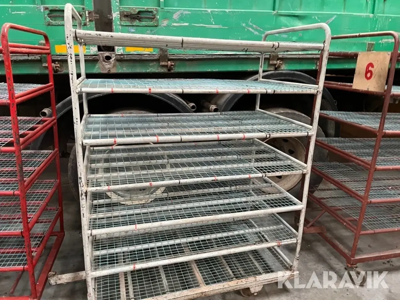 Billede 7 - Hyldevogne til minkskind 12 styk