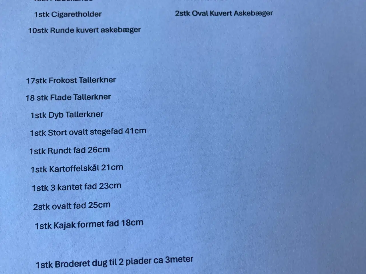 Billede 1 - Kaffe og spisestel
