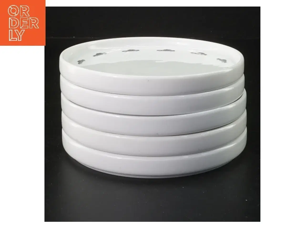 Billede 1 - Runde tallerkener sæt fra BoConcept (str. 5 styk, ø 15 cm)