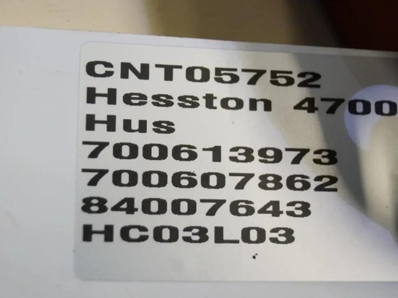 Billede 7 - Hesston 4700 Lejehus 700613973