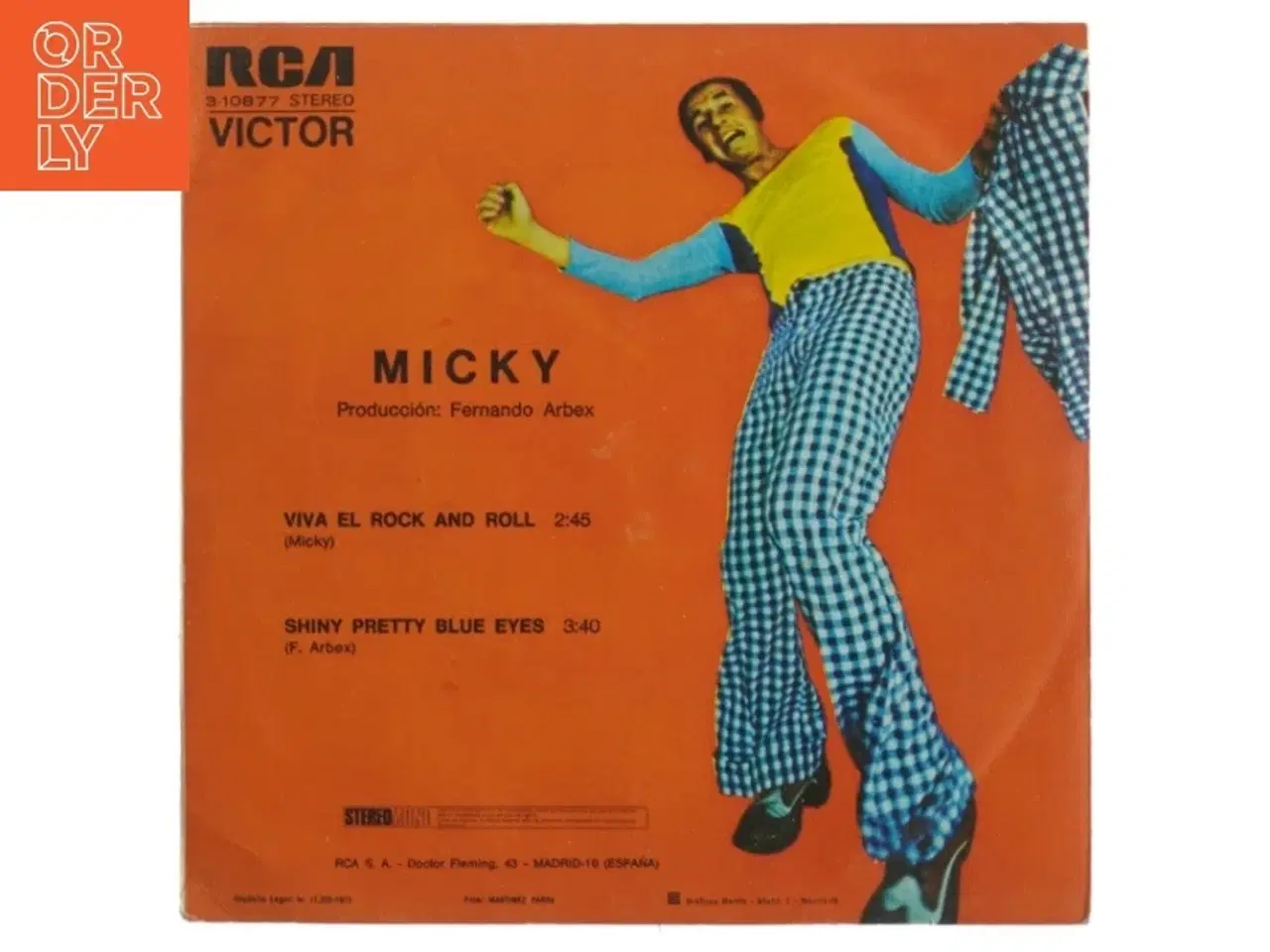 Billede 4 - Vinylsingle af Micky (str. 18 x 18 cm)