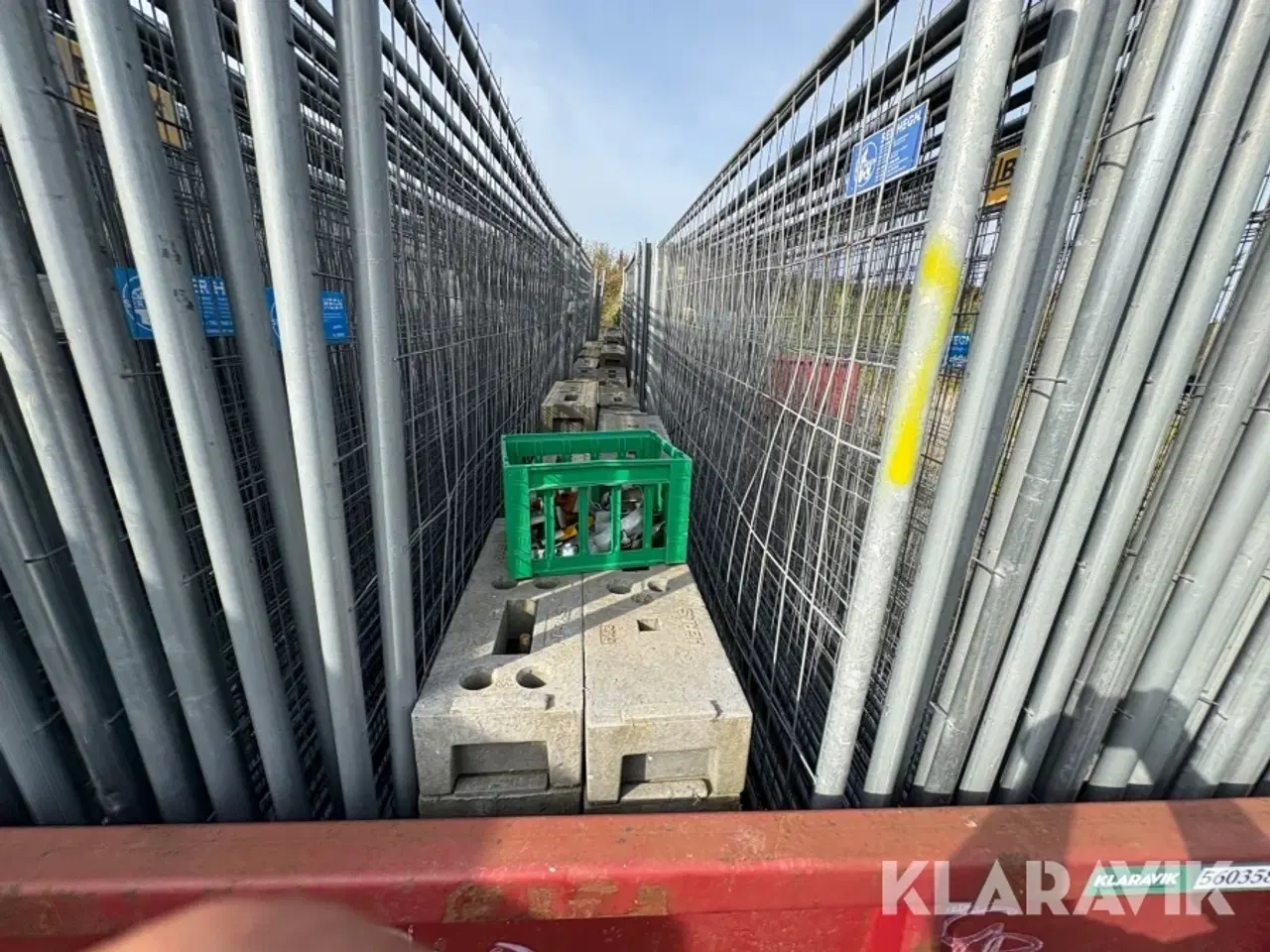 Billede 4 - Wirehejs lad med byggeplads hegn Sydfyns Jernvare Fabrik