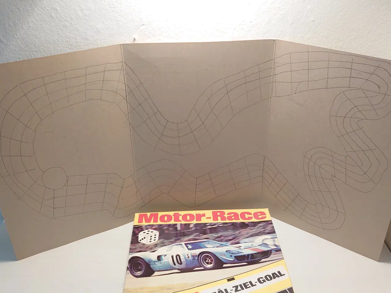 Billede 4 -  Motor-Race brætspil. Paletspil nr 4284. 1970´erne