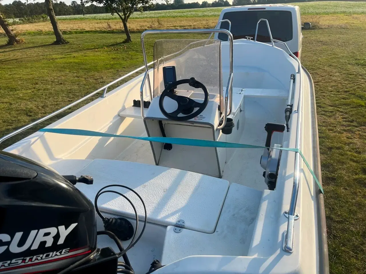 Billede 3 - 14-fods Ryds 435 SSL med 25hk Mercury 